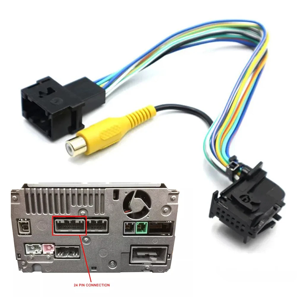Reverse Camera Radio Input Cable For Ford For Transit 2013-2018 For Transit Connect/Courier/Custom 2014-2018 For Focus 2011-2018
Reverse Camera Radio Input Cable For Ford For Transit 2013-2018 For Transit Connect/Courier/Custom 2014-2018 For Focus 2011-2018