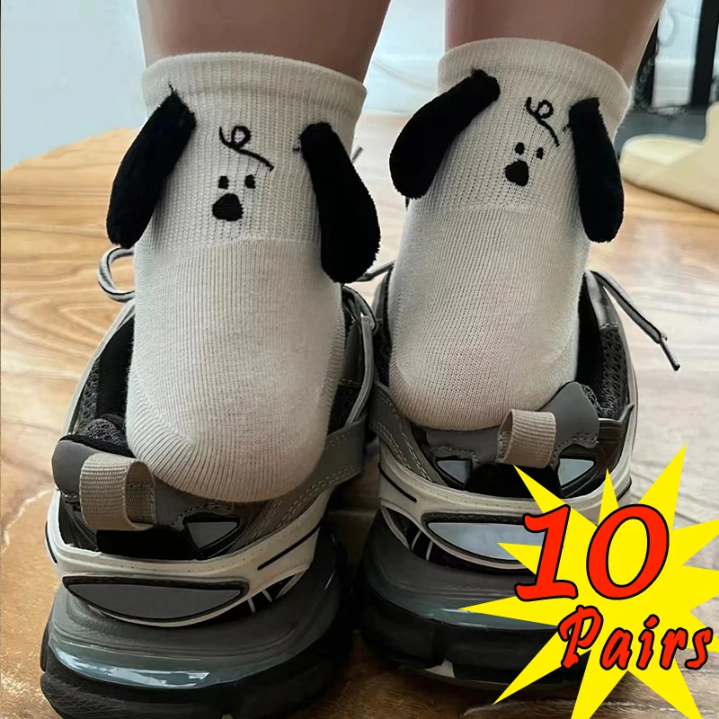 

Epligg 10 Pairs Fashion 2024 New Women's Socks Transparent Non-Slip Low Cut Socks For Women Casual Cool Women's Short Socks