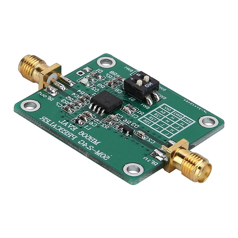 Делитель частоты MB506, модуль печатной платы-16dbm-5. 5DBM 2,4G, предварительный калибровщик 64 128 256 90 МВт, Коэффициент частоты деления
Делитель частоты MB506, модуль печатной платы-16dbm-5. 5DBM 2,4G, предварительный калибровщик 64 128 256 90 МВт, Коэффициент частоты деления