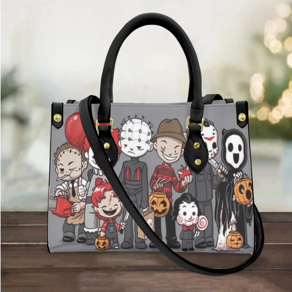 Cartoon Thriller Movie Friends Print Elegant Cross Body Bags High Quality Commuter Travel Portable Hand Bags Top Handle Totes
Cartoon Thriller Movie Friends Print Elegant Cross Body Bags High Quality Commuter Travel Portable Hand Bags Top Handle Totes