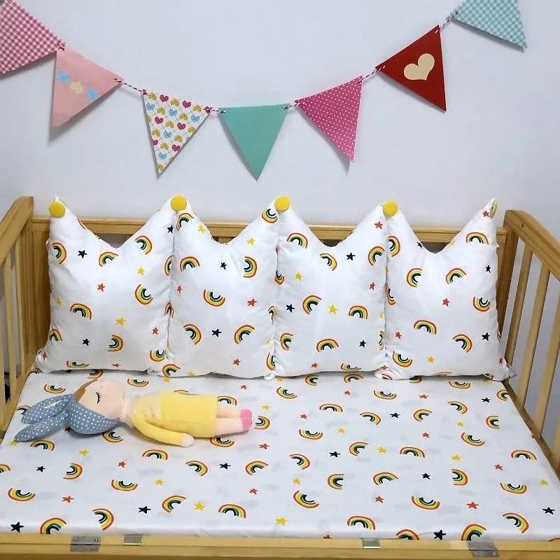 Pure Cotton Cartoon Style Crib Bed Surround Soft Thicken Baby Anti-collision Fence Pad Four Seasons Newborn One-piece Bed Bumper
Pure Cotton Cartoon Style Crib Bed Surround Soft Thicken Baby Anti-collision Fence Pad Four Seasons Newborn One-piece Bed Bumper