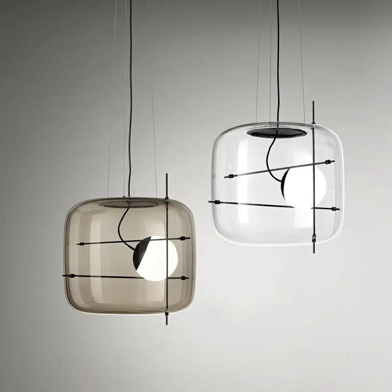 Modern Square Single Clear Glass Dining Pendant Lamp LED G9 Lighting Bedroom Living Room Amber Smoke Grey Hanging Light Fixture
Modern Square Single Clear Glass Dining Pendant Lamp LED G9 Lighting Bedroom Living Room Amber Smoke Grey Hanging Light Fixture