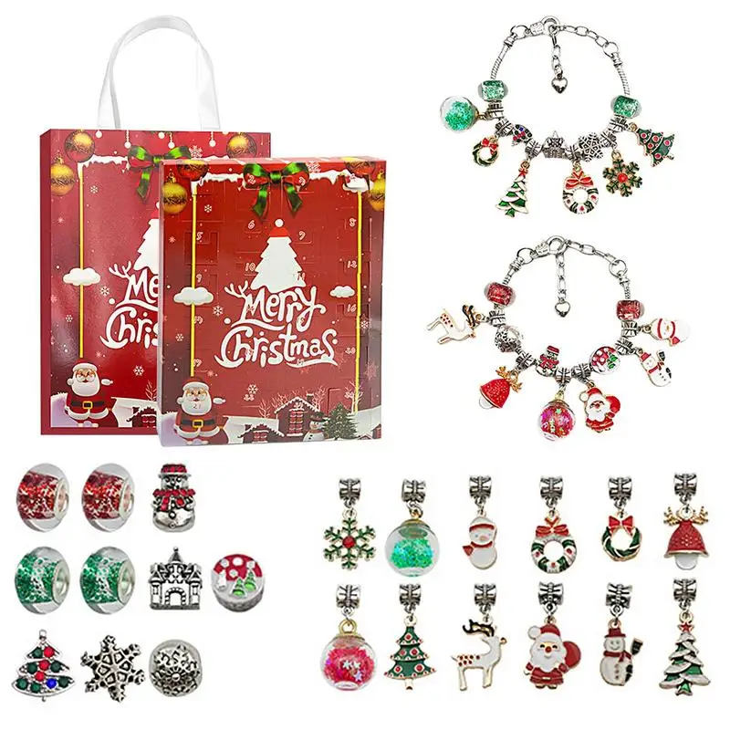 Bracelet Advent Calendar For Christmas Countdown Christmas Girls 24 Days Calendar DIY Jewelry Making Kit For Festive And
Bracelet Advent Calendar For Christmas Countdown Christmas Girls 24 Days Calendar DIY Jewelry Making Kit For Festive And