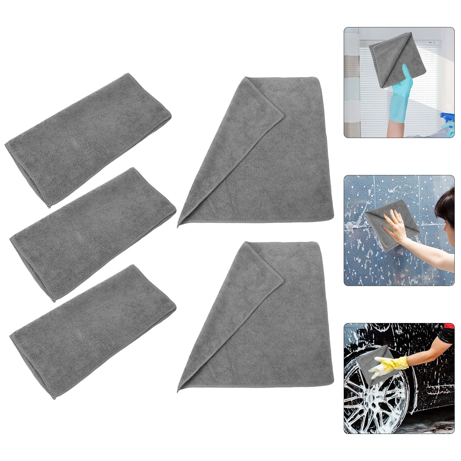 10 Pcs Car Towels Cleaning Kitchen Dish Microfiber Thicken Wipe Duster Cloths Supplies for Washing
10 Pcs Car Towels Cleaning Kitchen Dish Microfiber Thicken Wipe Duster Cloths Supplies for Washing