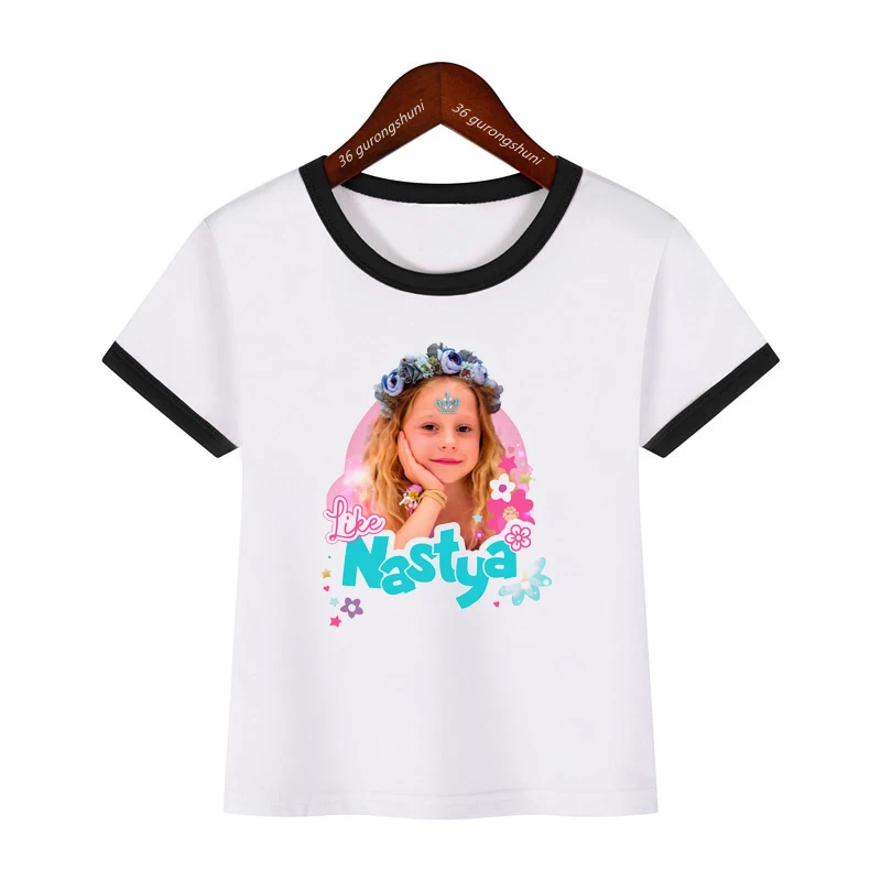 Kawaii Girls t shirt Like Nastya Graphic Print Tshirt for Girls Kids Clothes White Short Sleeve Tshirt Harajuku Shirt wholesale
Kawaii Girls t shirt Like Nastya Graphic Print Tshirt for Girls Kids Clothes White Short Sleeve Tshirt Harajuku Shirt wholesale