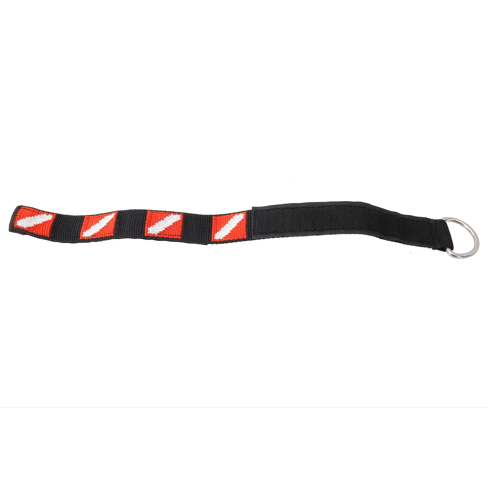 Diving Wrist Strap With Metal Webbing Band Adjustable Beautiful Black Diving Flag Pattern Easy To Use Lanyard Nylon
Diving Wrist Strap With Metal Webbing Band Adjustable Beautiful Black Diving Flag Pattern Easy To Use Lanyard Nylon
