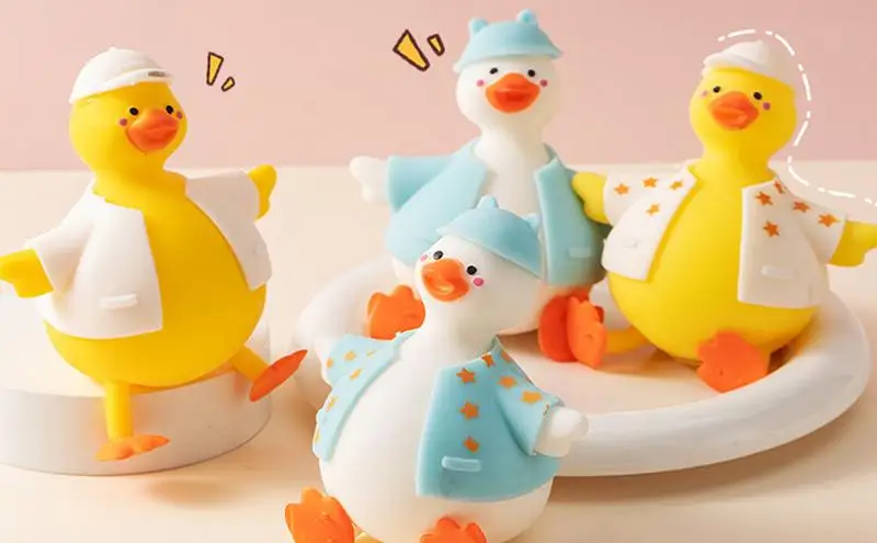 Fun TPR Cute Cartoon Duck squeeze toy Stress Relief Vent Toy for kids adults Funny Animal Antistress fidget toys Christmas Gift
Fun TPR Cute Cartoon Duck squeeze toy Stress Relief Vent Toy for kids adults Funny Animal Antistress fidget toys Christmas Gift