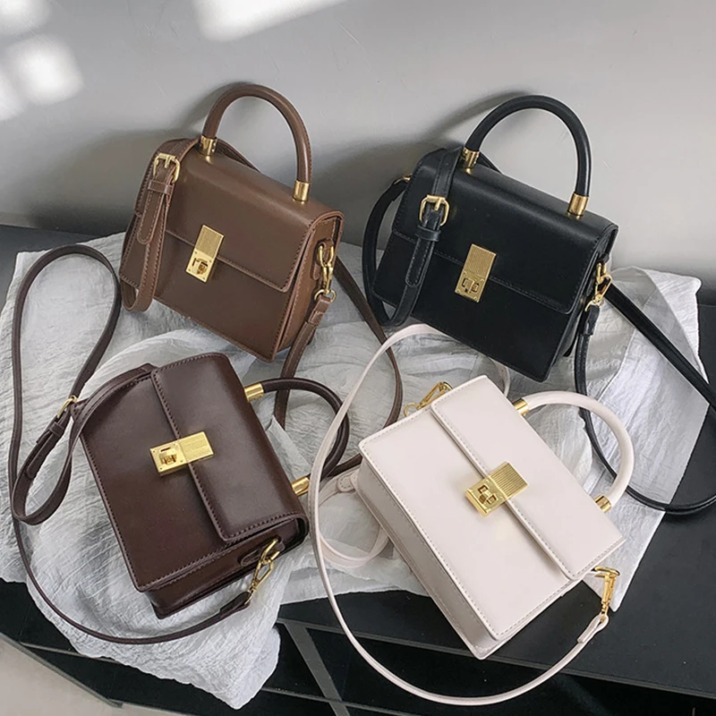 

Luxury PU Leather Crossbody Bags with Short Handles for Women 2023 Nerw Fashion Ladies Shoulder Bag Handbags and Purses bolsa