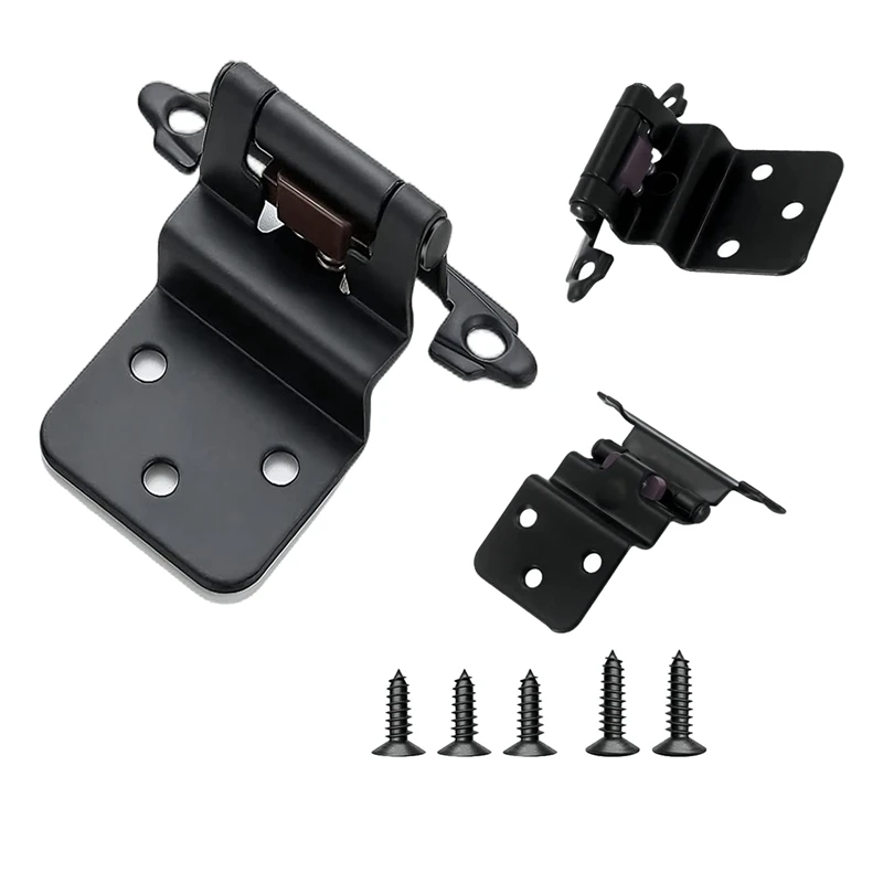 20 PCS Cabinet Door Hinges Inset Self Closing Cabinet Hinges Kitchen Cabinet Semi Concealed Hinges 3/8-Inch
20 PCS Cabinet Door Hinges Inset Self Closing Cabinet Hinges Kitchen Cabinet Semi Concealed Hinges 3/8-Inch