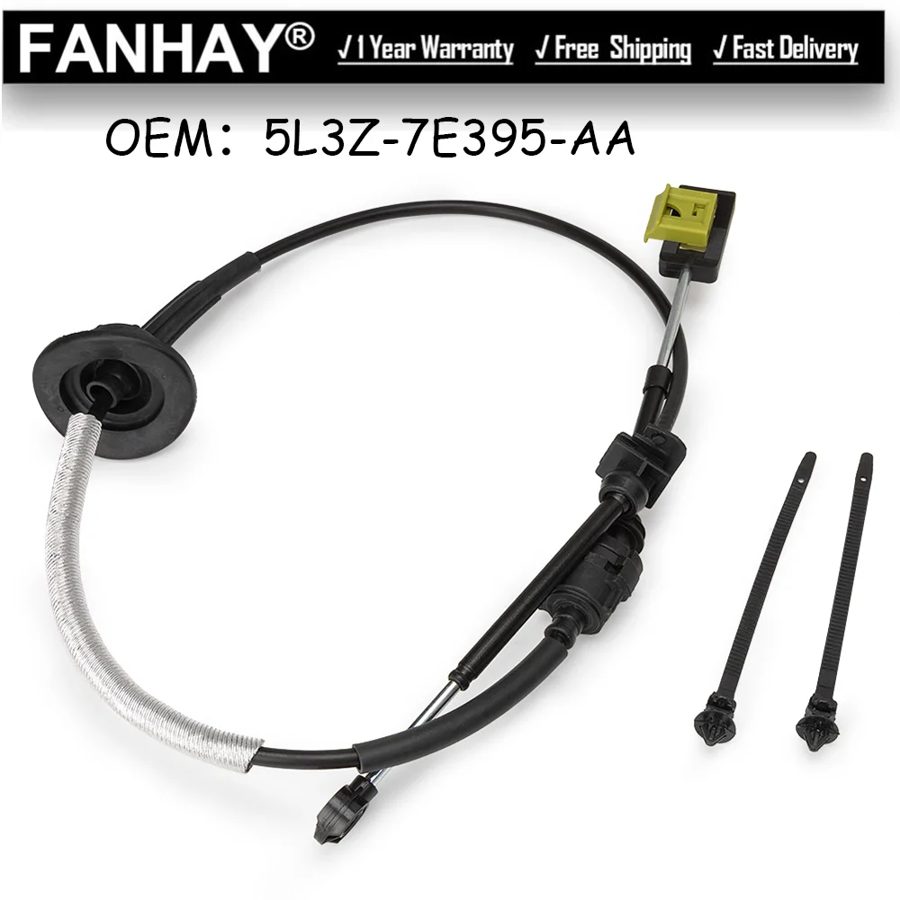 

5L3Z-7E395-AA New Automatic Transmission Shift Cable Control 5L3Z7E395AA 4R70W For Lincoln Mark LT For Ford F-150 F150 2005-2008