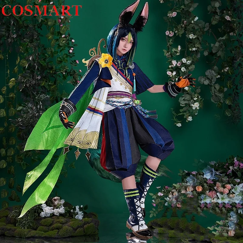 Костюм для косплея COSMART Genshin Impact toughnari для мужчин, костюм для косплея, униформа для игры в искусственном стиле, одежда для ролевых игр
Костюм для косплея COSMART Genshin Impact toughnari для мужчин, костюм для косплея, униформа для игры в искусственном стиле, одежда для ролевых игр
