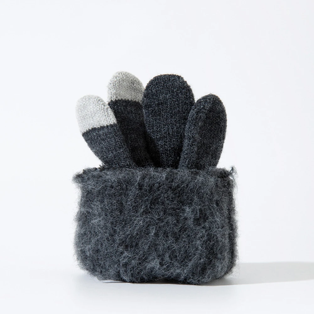 Touch Screen Gloves Outdoor Winter Knit Gloves Full Finger Mittens Wool Gloves Cycling Warm Solid Color Casual Couple Gloves
Touch Screen Gloves Outdoor Winter Knit Gloves Full Finger Mittens Wool Gloves Cycling Warm Solid Color Casual Couple Gloves