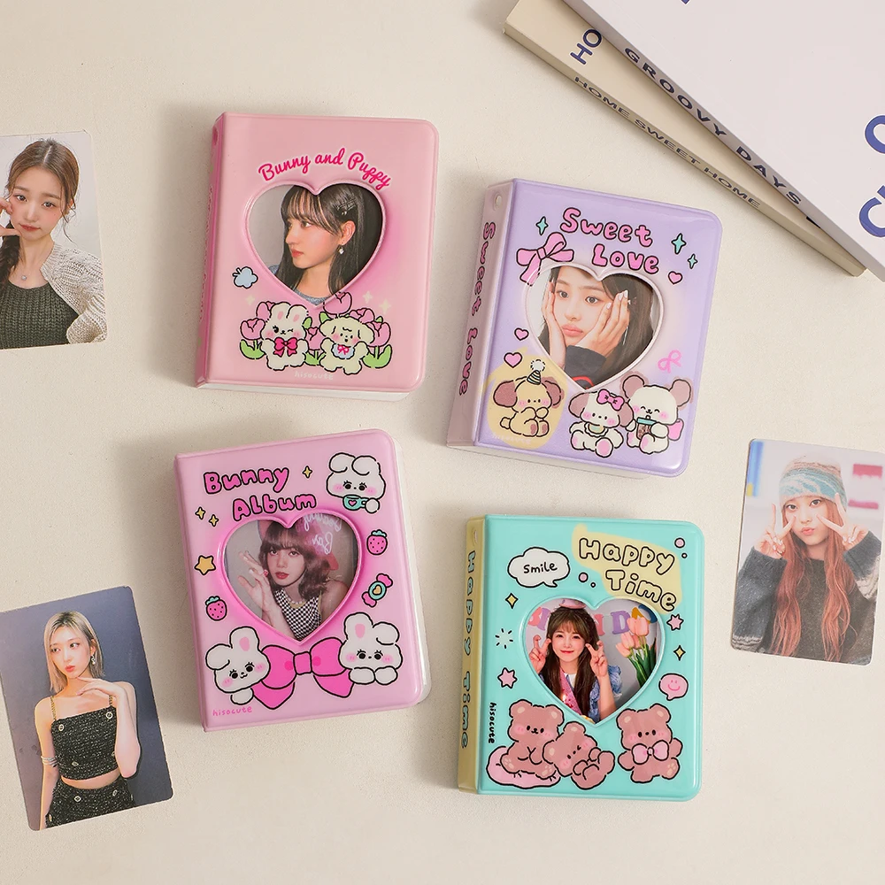 Kawaii 3 дюйма Любовь Сердце Медведь Кролик Kpop держатель фотокарт фото карта собирать Книга Школа корейские Канцтовары
Kawaii 3 дюйма Любовь Сердце Медведь Кролик Kpop держатель фотокарт фото карта собирать Книга Школа корейские Канцтовары