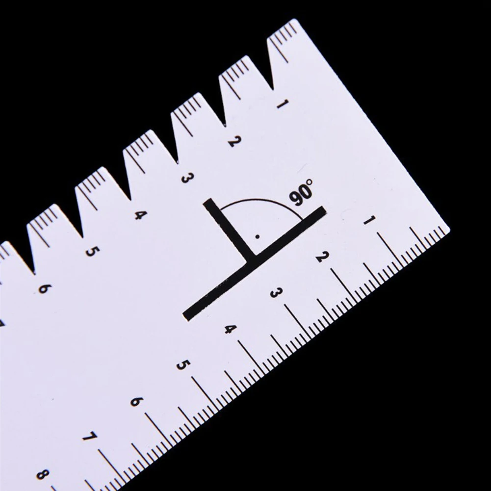 Brand New Ruler Sewing Gauge Handmade Home Sewing Patchwork Small 2PCS White Durable Measuring Patchwork Plastic
Brand New Ruler Sewing Gauge Handmade Home Sewing Patchwork Small 2PCS White Durable Measuring Patchwork Plastic