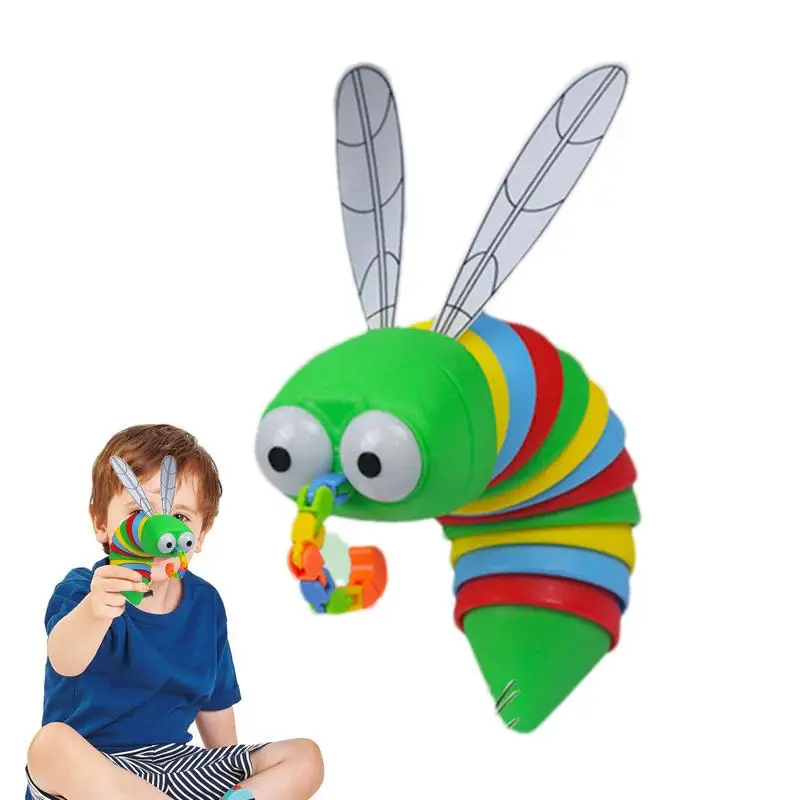 

Mosquito Wacky Tracks Snap And Click Fidget Toys Anti Stress Kids Fidget Sensory Toys For Stress Relief Party Favours