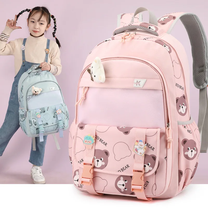 Children's Backpack Cute Bear Grades 3-6 Lightweight Orthopedic School Bag for Primary School Students
Children's Backpack Cute Bear Grades 3-6 Lightweight Orthopedic School Bag for Primary School Students