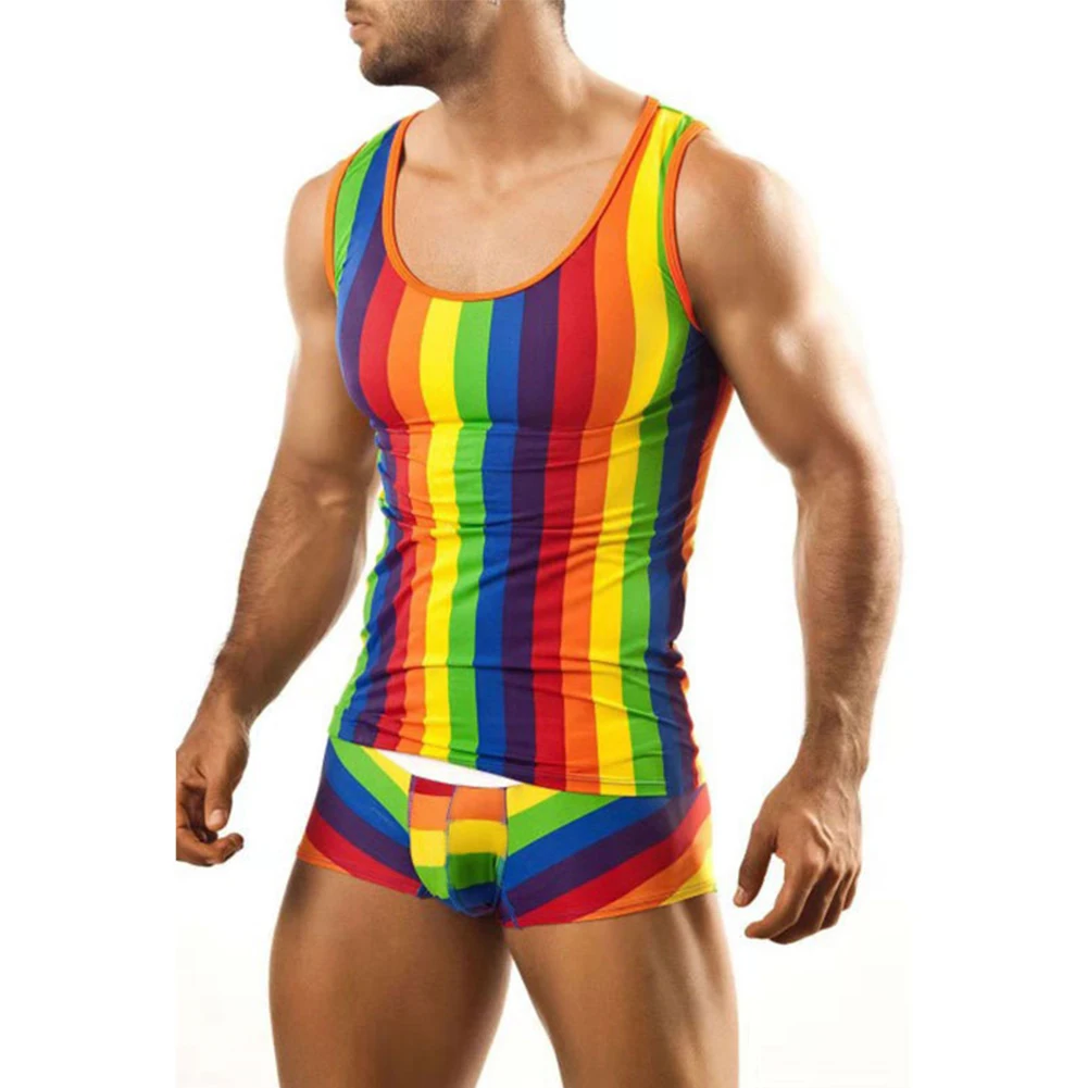 Tank Men Pajamas Set Daily Office Tight Casual Colorful Comfortable Fashion Gym M-3XL Muscle Rainbow Comfortable
Tank Men Pajamas Set Daily Office Tight Casual Colorful Comfortable Fashion Gym M-3XL Muscle Rainbow Comfortable