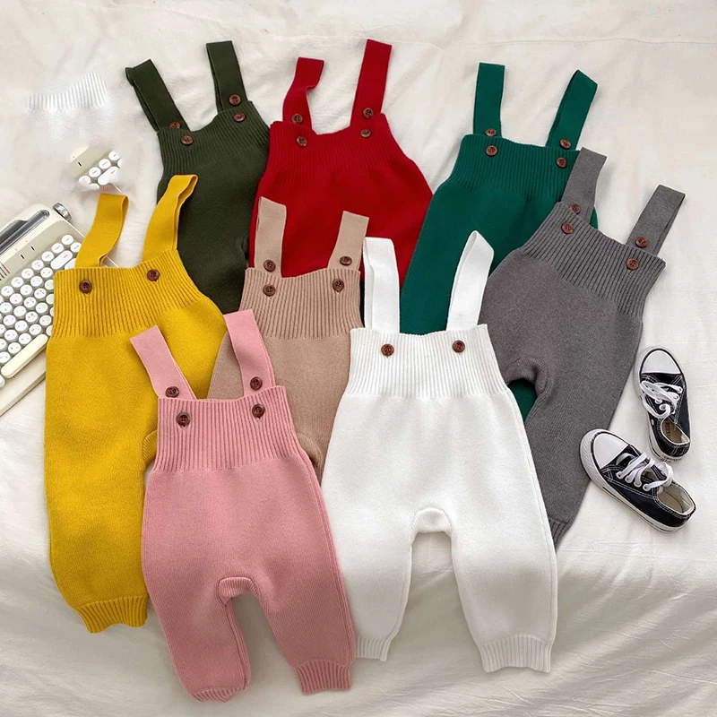 Spring Baby Knitting Rompers Overalls Newborn Sleeveless Solid Color Jumpsuit Girls Boys Clothes Baby Romper Leisure Jumpsuit
Spring Baby Knitting Rompers Overalls Newborn Sleeveless Solid Color Jumpsuit Girls Boys Clothes Baby Romper Leisure Jumpsuit
