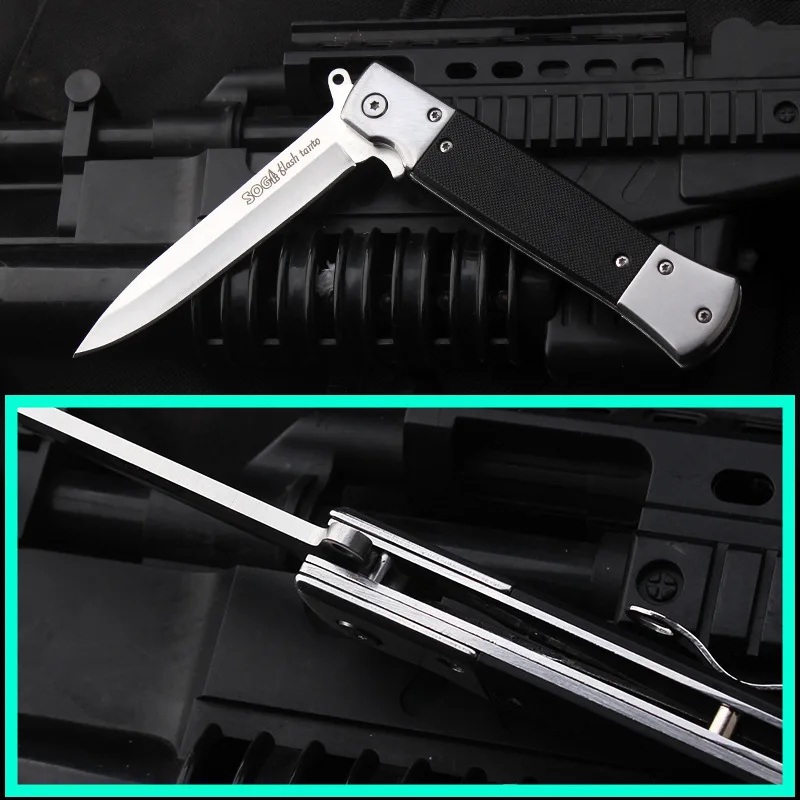 3CR13MOV Stainles Steel Outdoor Camping Tactical Folding Knife High Hardnes Forged Hunting Knife Adventure Survival Pocket Knife
3CR13MOV Stainles Steel Outdoor Camping Tactical Folding Knife High Hardnes Forged Hunting Knife Adventure Survival Pocket Knife