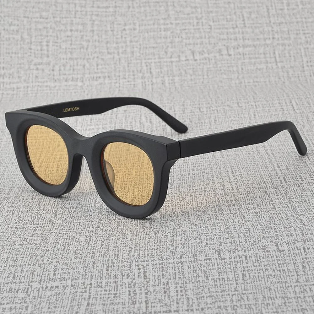 LEMTOSH Man Sunglasses Luxury Brand Original Top Quality Retro Round Design Acetate Frame Women Handmade UV400 SUN GLASSES
LEMTOSH Man Sunglasses Luxury Brand Original Top Quality Retro Round Design Acetate Frame Women Handmade UV400 SUN GLASSES