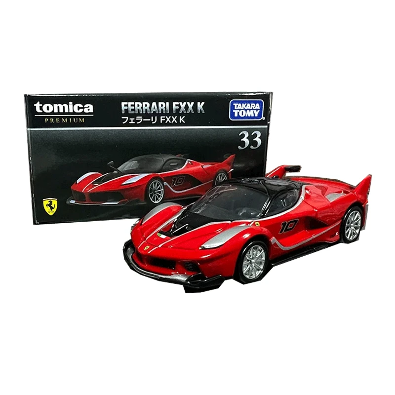 

TAKARA TOMY tomica 2022 New car Enzo Rafa Black box F40 Children's toy Ferrari car model Children Christmas gift for boys