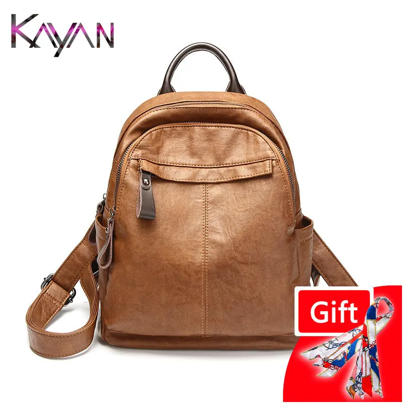 Casual Women Travel Backpack Large Capacity Female Rucksack Casual Ladies Bagpack Simple Style Leather Bag College Bag Bookbag
Casual Women Travel Backpack Large Capacity Female Rucksack Casual Ladies Bagpack Simple Style Leather Bag College Bag Bookbag