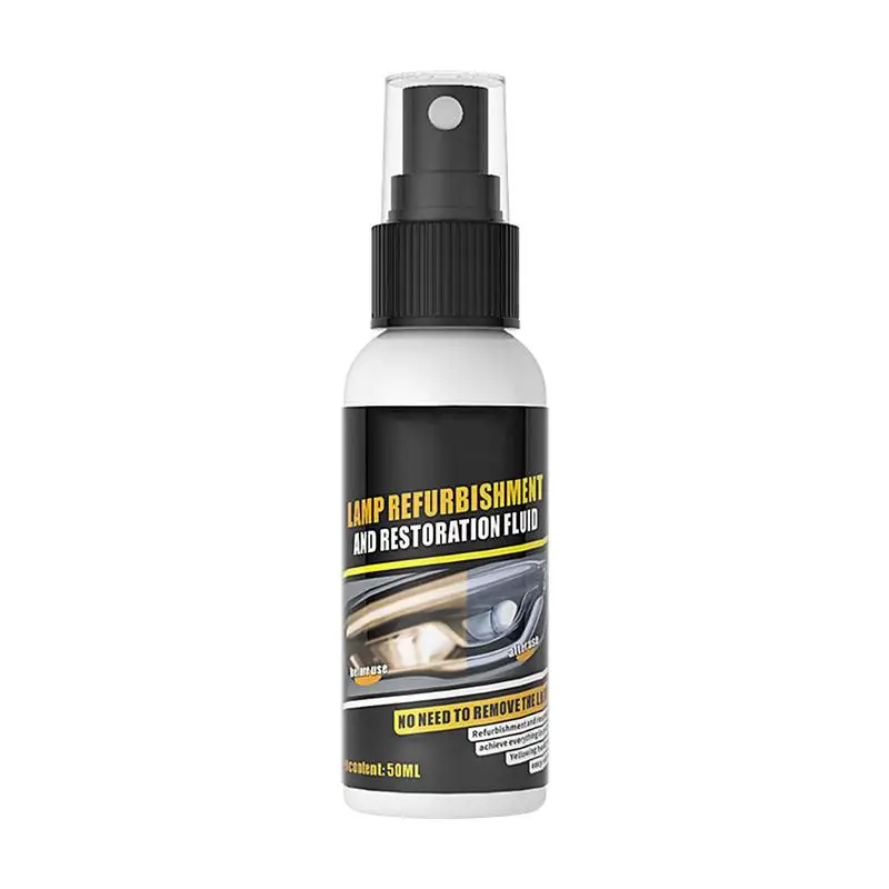 50ml Long-Lasting Headlight Restorer Lamp Renovation Agent Polishing Kit Repair Yellowed Oxidized Cracked Blurried Scratched
50ml Long-Lasting Headlight Restorer Lamp Renovation Agent Polishing Kit Repair Yellowed Oxidized Cracked Blurried Scratched