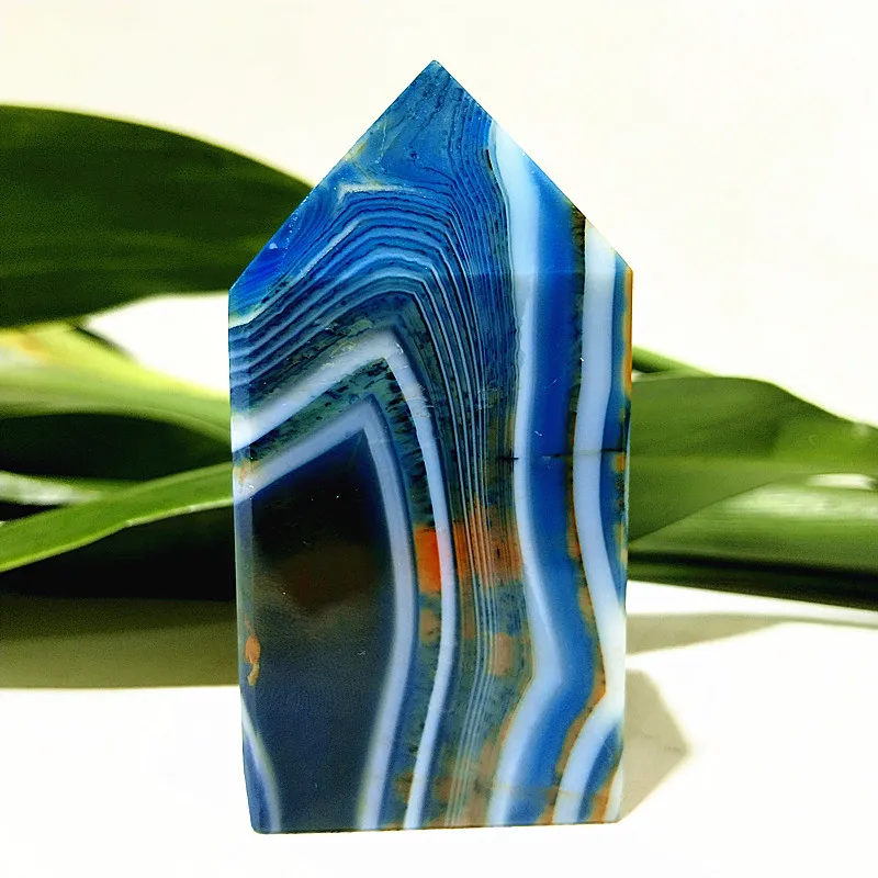 Natural STONE Blue SILK Lace Grain Agate CRYSTAL TOWER POINTS Home Decoration Meditation Chakra Reiki Fengshu Crystal
Natural STONE Blue SILK Lace Grain Agate CRYSTAL TOWER POINTS Home Decoration Meditation Chakra Reiki Fengshu Crystal