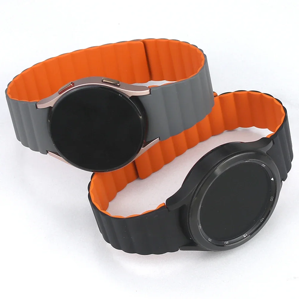 No Gaps 20mm Strap for Samsung Galaxy Watch 4/5/6 44mm 40mm Silicone Band Watch4/6 Classic 42/46mm 43/47mm Magnetic Bracelet
No Gaps 20mm Strap for Samsung Galaxy Watch 4/5/6 44mm 40mm Silicone Band Watch4/6 Classic 42/46mm 43/47mm Magnetic Bracelet