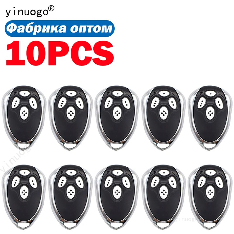 10PCS Alutech AT-4 AN-Motors AT-4 AR-1-500 ASG600 ASG1000 433MHz Remote Control for Gate Door Opener Transmitter Keychain
10PCS Alutech AT-4 AN-Motors AT-4 AR-1-500 ASG600 ASG1000 433MHz Remote Control for Gate Door Opener Transmitter Keychain