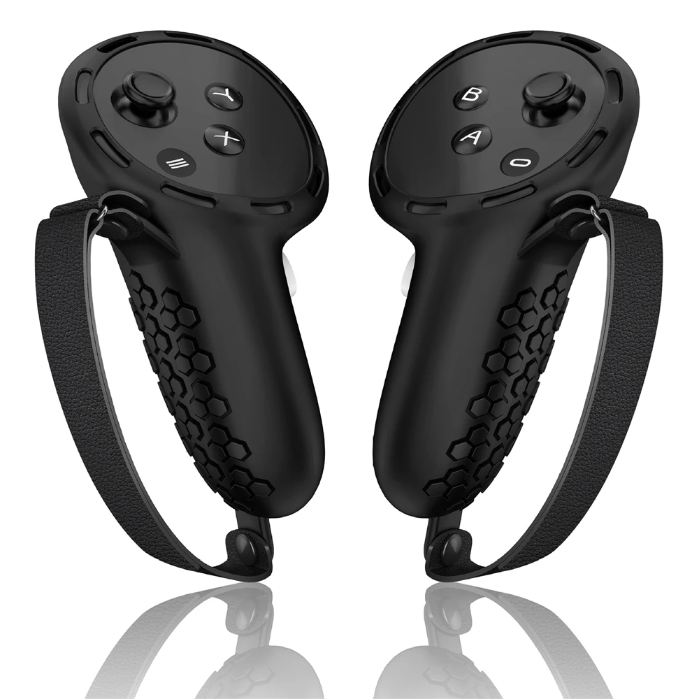 Handle Protective Cover For Meta Quest 3 Anti-Collision Touch Controller Silicone Cover Handle Grip VR Glasses Accessories New
Handle Protective Cover For Meta Quest 3 Anti-Collision Touch Controller Silicone Cover Handle Grip VR Glasses Accessories New