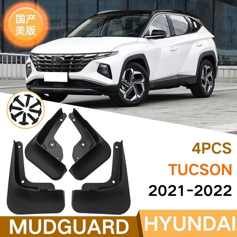 

Car Fender Mud Flaps For Hyundai Tucson TL 2010-2023 Ix35 Splash Guards MudFlaps Front Rear Mudguards Auto Accessories