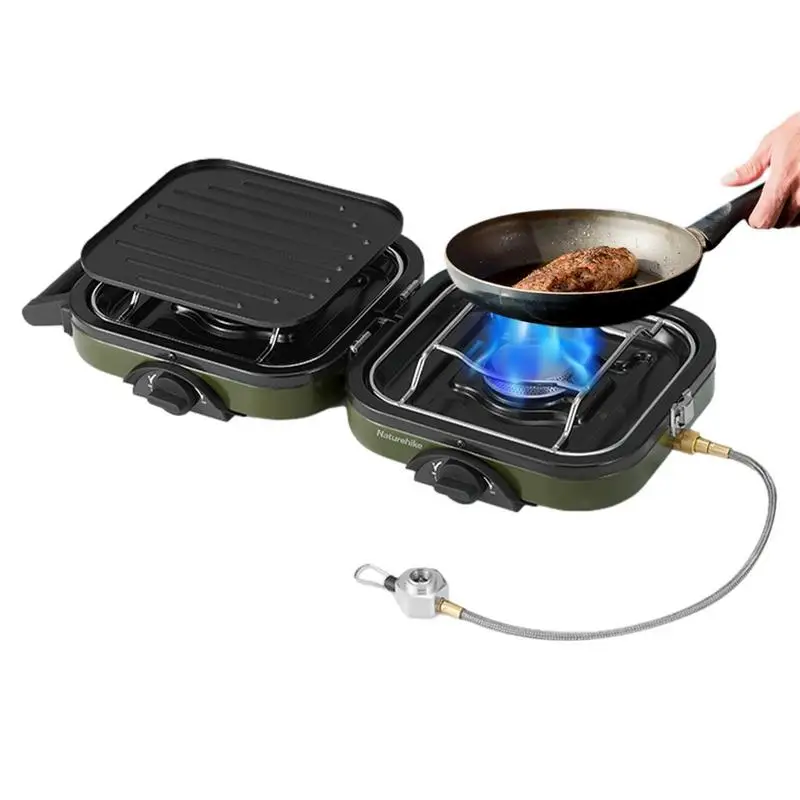 Portable Stove For Camping Collapsible Electronic Stove With Double Burners 2300w Stainless Steel Pocket Backpacking Stove 
Portable Stove For Camping Collapsible Electronic Stove With Double Burners 2300w Stainless Steel Pocket Backpacking Stove