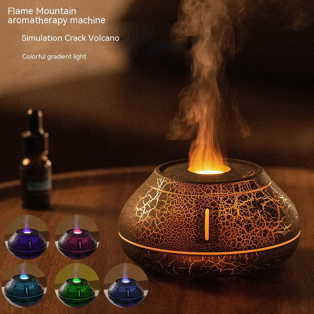 Creative Air Humidifier Flame Effect Aromatherapy Humidifier with Fragrance Diffuser for Home Office
Creative Air Humidifier Flame Effect Aromatherapy Humidifier with Fragrance Diffuser for Home Office