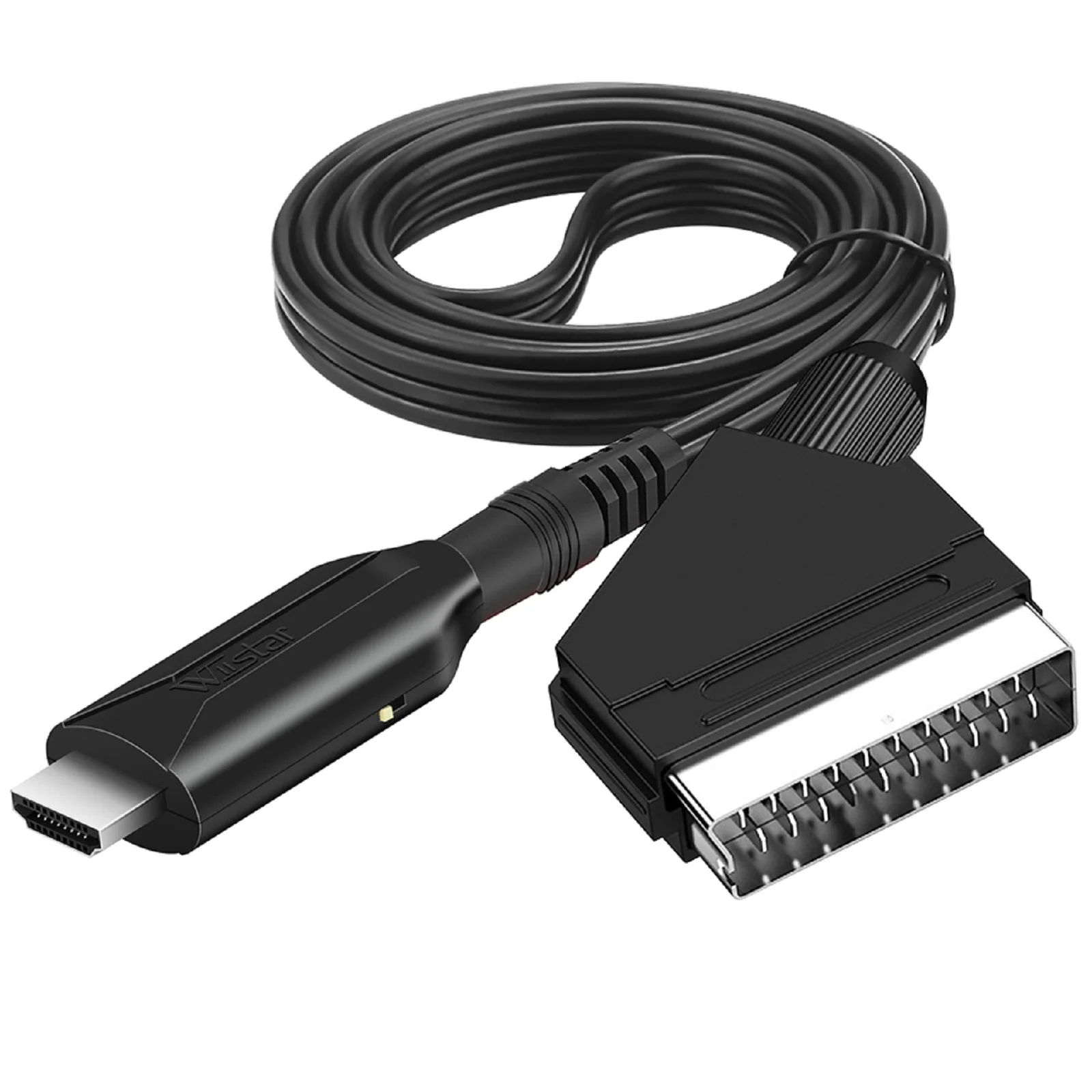 Преобразователь Scart в HDMI с кабелем питания Micro USB, высококлассный преобразователь видео и аудио для HD ТВ, DVD-приставки, преобразователь сигнала
Преобразователь Scart в HDMI с кабелем питания Micro USB, высококлассный преобразователь видео и аудио для HD ТВ, DVD-приставки, преобразователь сигнала