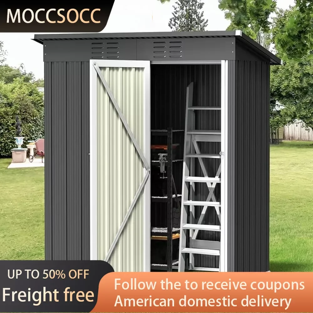 5' X 3' Outdoor Storage Shed Clearance Prefabricated House Backyard Shed for Garden Patio and Lawn(Grey) Freight Free Metabo
5' X 3' Outdoor Storage Shed Clearance Prefabricated House Backyard Shed for Garden Patio and Lawn(Grey) Freight Free Metabo