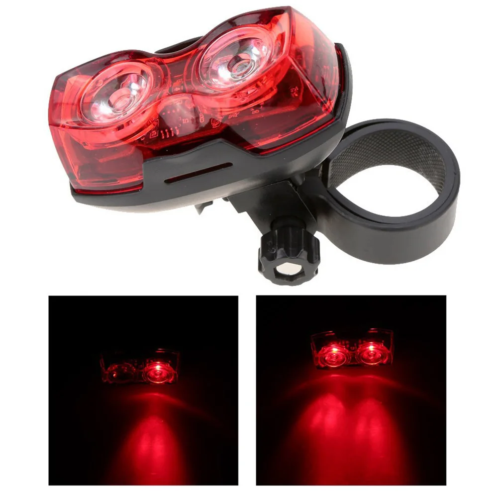 Long Lasting AAA Battery Powered Bike Tail Light Red LED Rear Light for Mountain Bikes Horizontal/Vertical Mount
Long Lasting AAA Battery Powered Bike Tail Light Red LED Rear Light for Mountain Bikes Horizontal/Vertical Mount