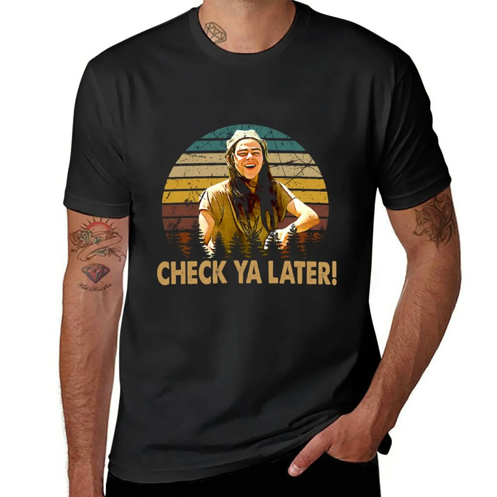 New Dazed and confused vintage retro check ya later T-Shirt funny t shirts custom t shirts Men's cotton t-shirt
New Dazed and confused vintage retro check ya later T-Shirt funny t shirts custom t shirts Men's cotton t-shirt