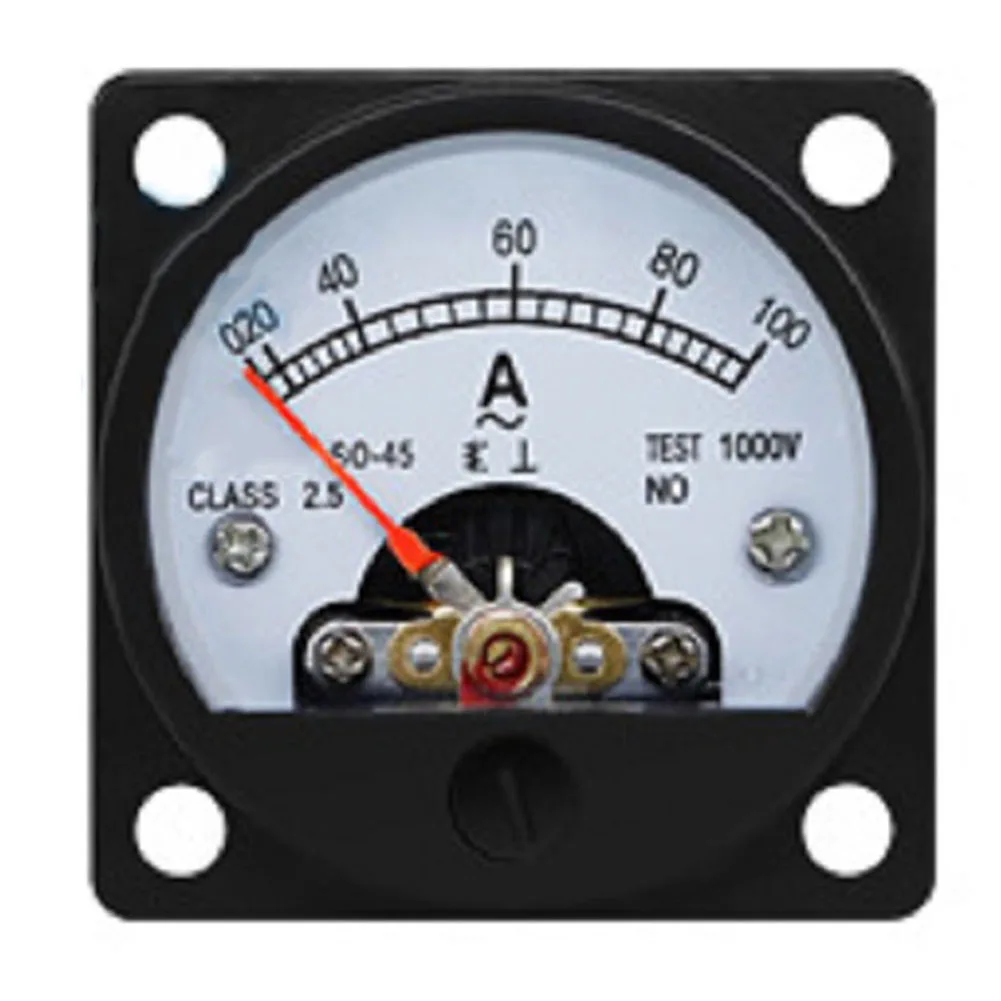 SO-45 AC Ammeter Voltmeter Circular Pointer Table Multifunctional Measurement Table ///////// Measurement Tools
SO-45 AC Ammeter Voltmeter Circular Pointer Table Multifunctional Measurement Table ///////// Measurement Tools