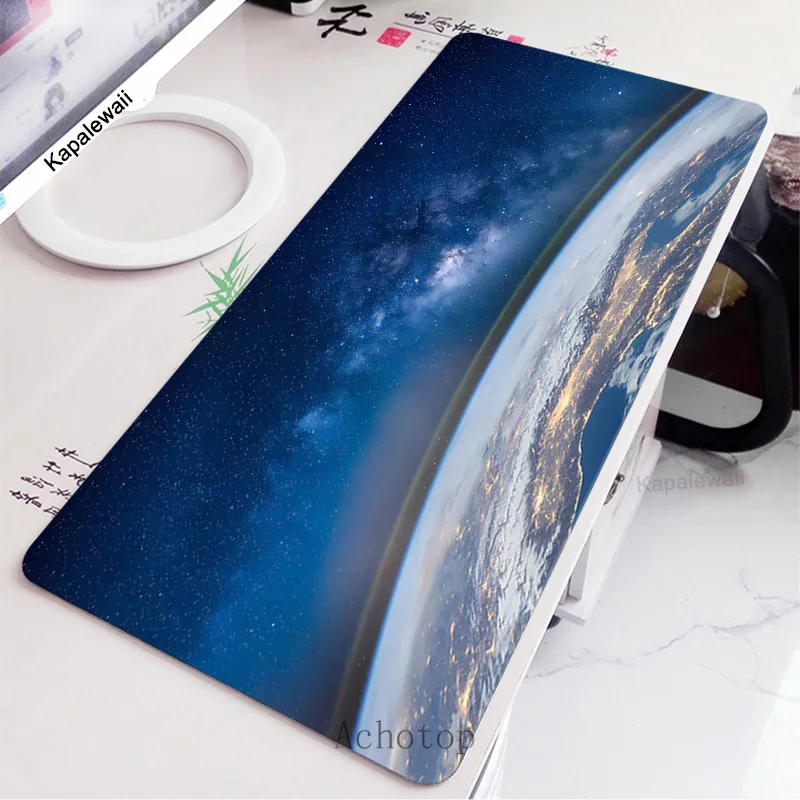 

Space Large Mouse Pad Gaming Mousepad Computer Mouse Mat Gamer Mousemats Table Pads PC Desk Mat Keyboard Mause Mats XXL 90x40cm