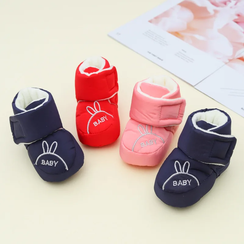 

Soft-soled baby shoes for autumn and winter, suitable for 0-12 months. Also toddler shoes, non-falling, cotton, Korean trendy.