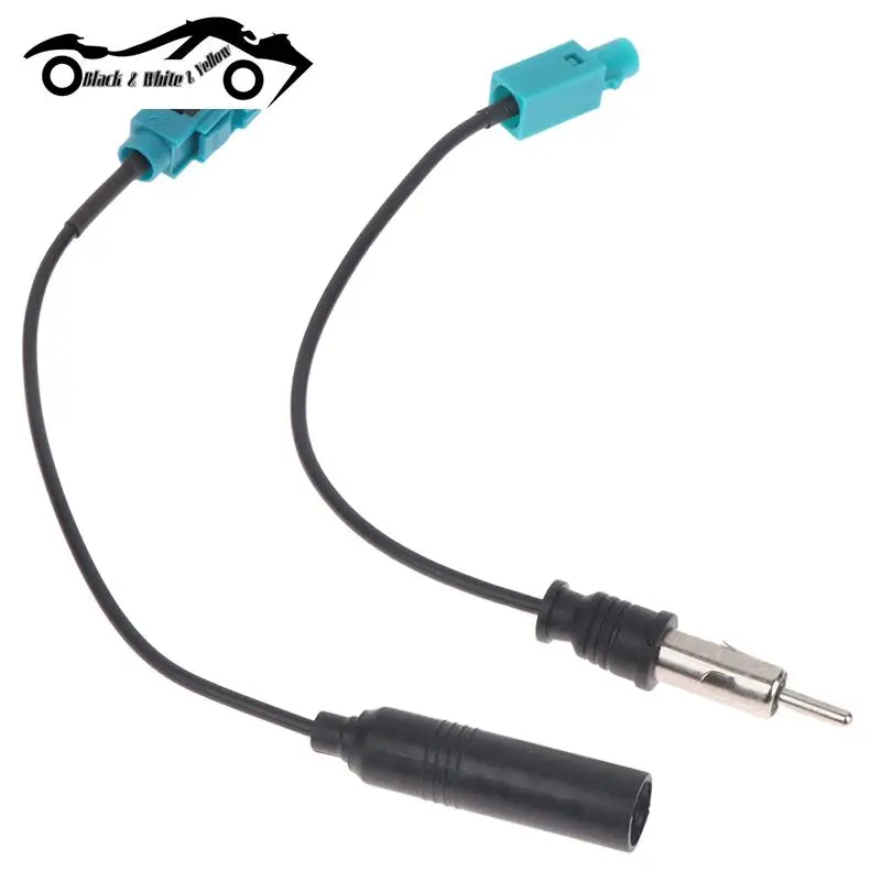 

Car Replacement Parts For Bingfu Car Stereo FM AM Radio Antenna Adapter Cables Fakra Z To DIN pure copper Cable