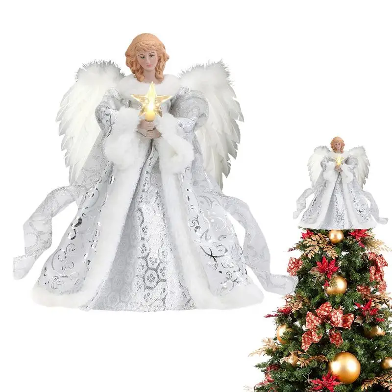 Christmas Angel Tree Topper Hanging Angels Christmas Tree Ornaments Christmas Ornament Tree Angel Topper New Year Party Supplies
Christmas Angel Tree Topper Hanging Angels Christmas Tree Ornaments Christmas Ornament Tree Angel Topper New Year Party Supplies