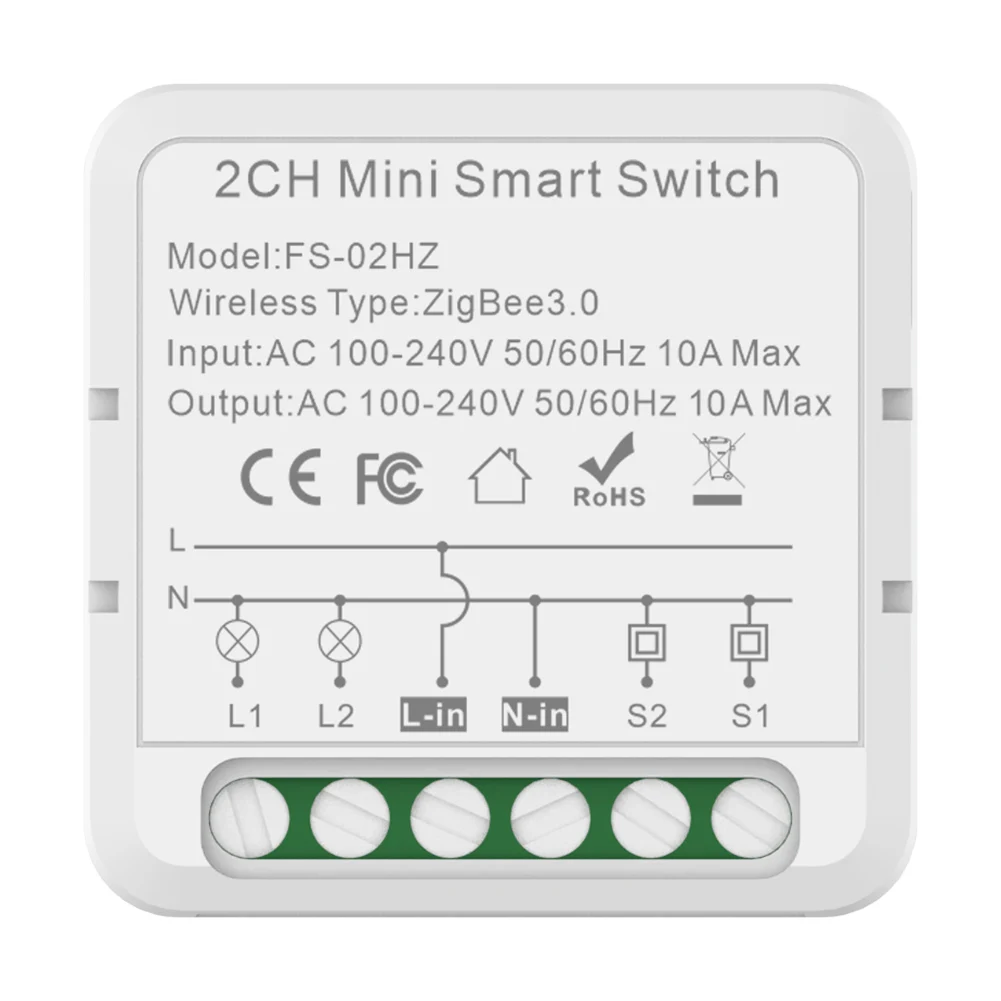 1/2/3/4 Gang Smart WiFi Light Switch Control Smart Switch Tuya Smart Life APP Voice Control Smart Home Automation Relay Module
1/2/3/4 Gang Smart WiFi Light Switch Control Smart Switch Tuya Smart Life APP Voice Control Smart Home Automation Relay Module