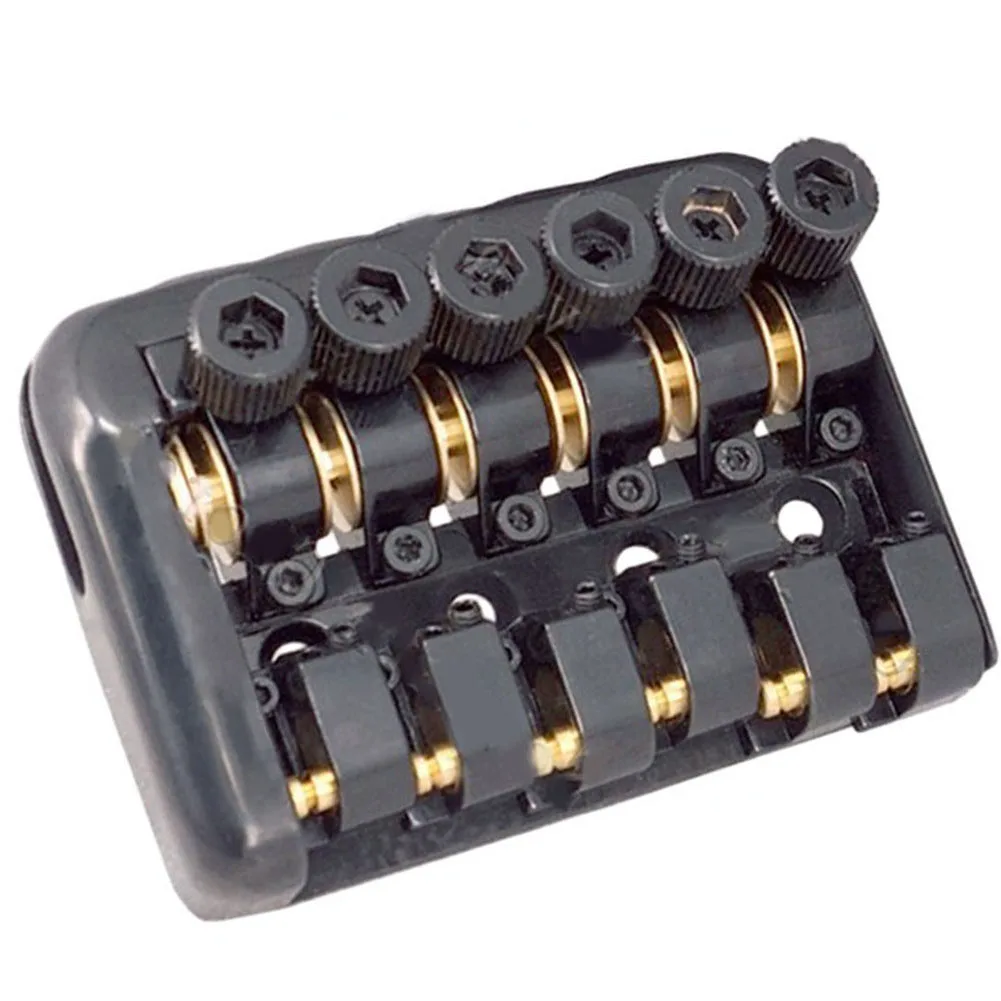 Headless Guitar String Fixed Bridge Zinc Alloy+Iron 2.97 X 2.18inch 6 String Black Bridge Electric Guitar Fixed
Headless Guitar String Fixed Bridge Zinc Alloy+Iron 2.97 X 2.18inch 6 String Black Bridge Electric Guitar Fixed