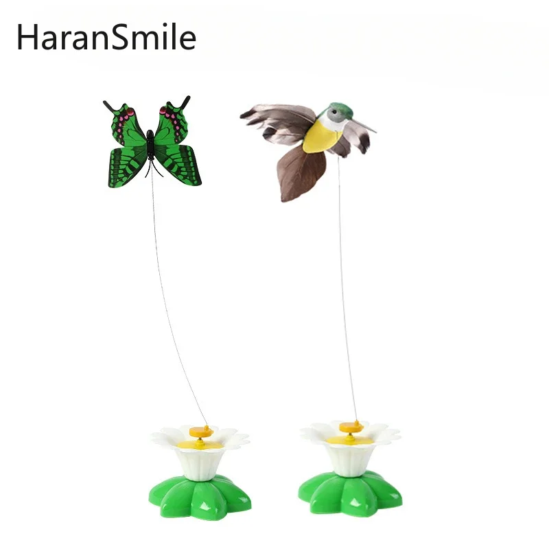 Cross border novel intelligent automatic rotating cat teaser, bird butterfly winding fresh flower cat toy cat teaser stick 
Cross border novel intelligent automatic rotating cat teaser, bird butterfly winding fresh flower cat toy cat teaser stick