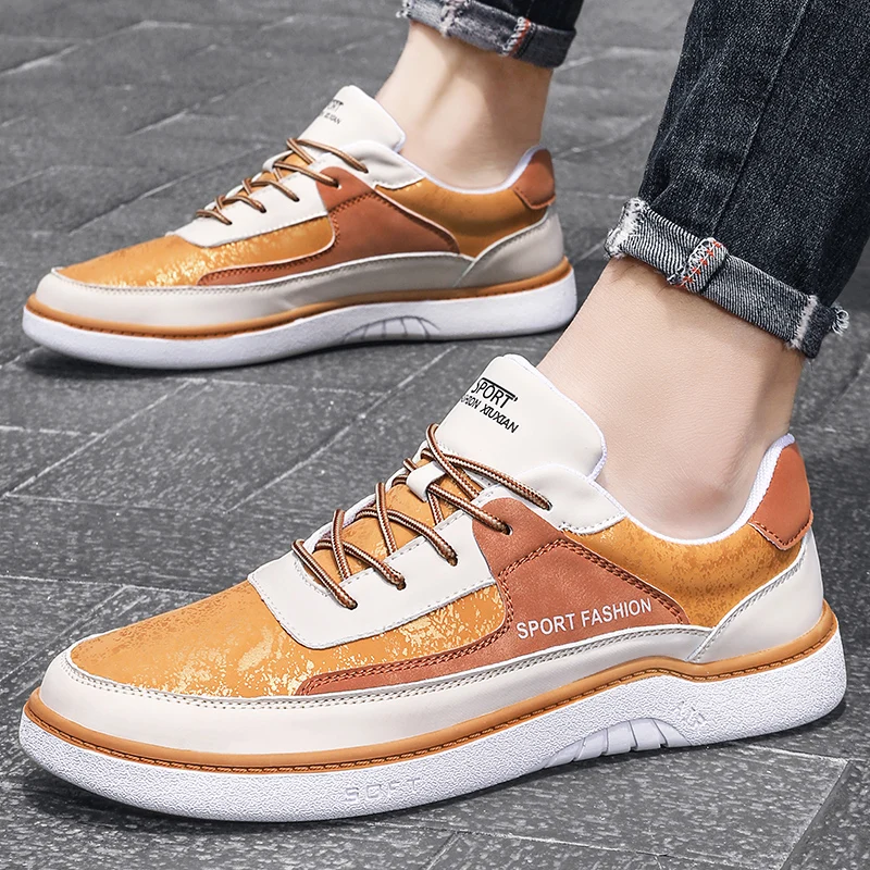 Men's Shoes lace up fashion men sneakers 2023 New White Shoes handmade Casual All-match Fashion Casual Shoes Men sneakers
Men's Shoes lace up fashion men sneakers 2023 New White Shoes handmade Casual All-match Fashion Casual Shoes Men sneakers