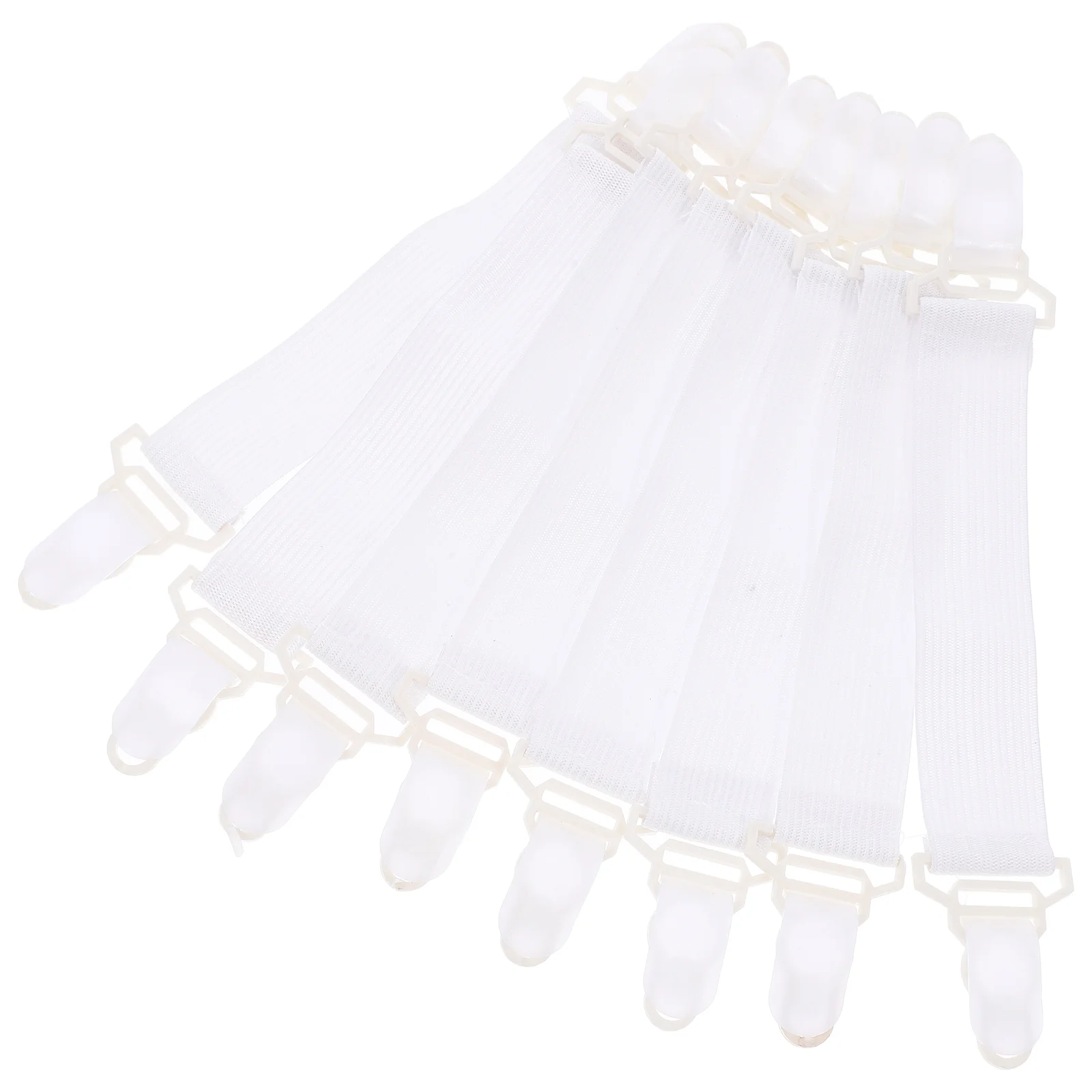 8 Pcs Bed Pads Fixed Buckle Mattress Straps Bedsheet Clips/straps Suspenders White
8 Pcs Bed Pads Fixed Buckle Mattress Straps Bedsheet Clips/straps Suspenders White