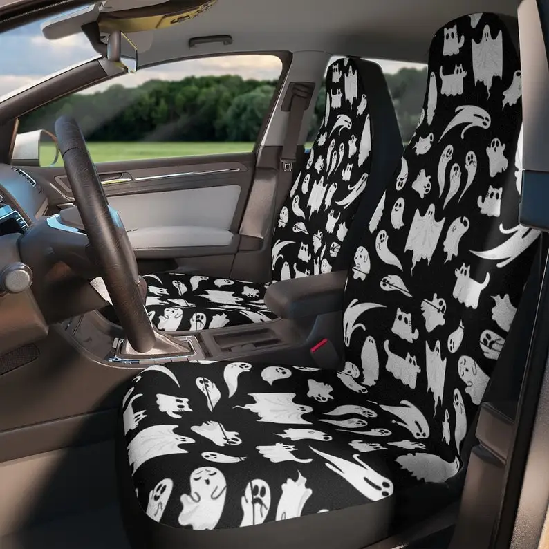 Spooky Ghost Cute Halloween Car Seat Covers | Custom
Spooky Ghost Cute Halloween Car Seat Covers | Custom