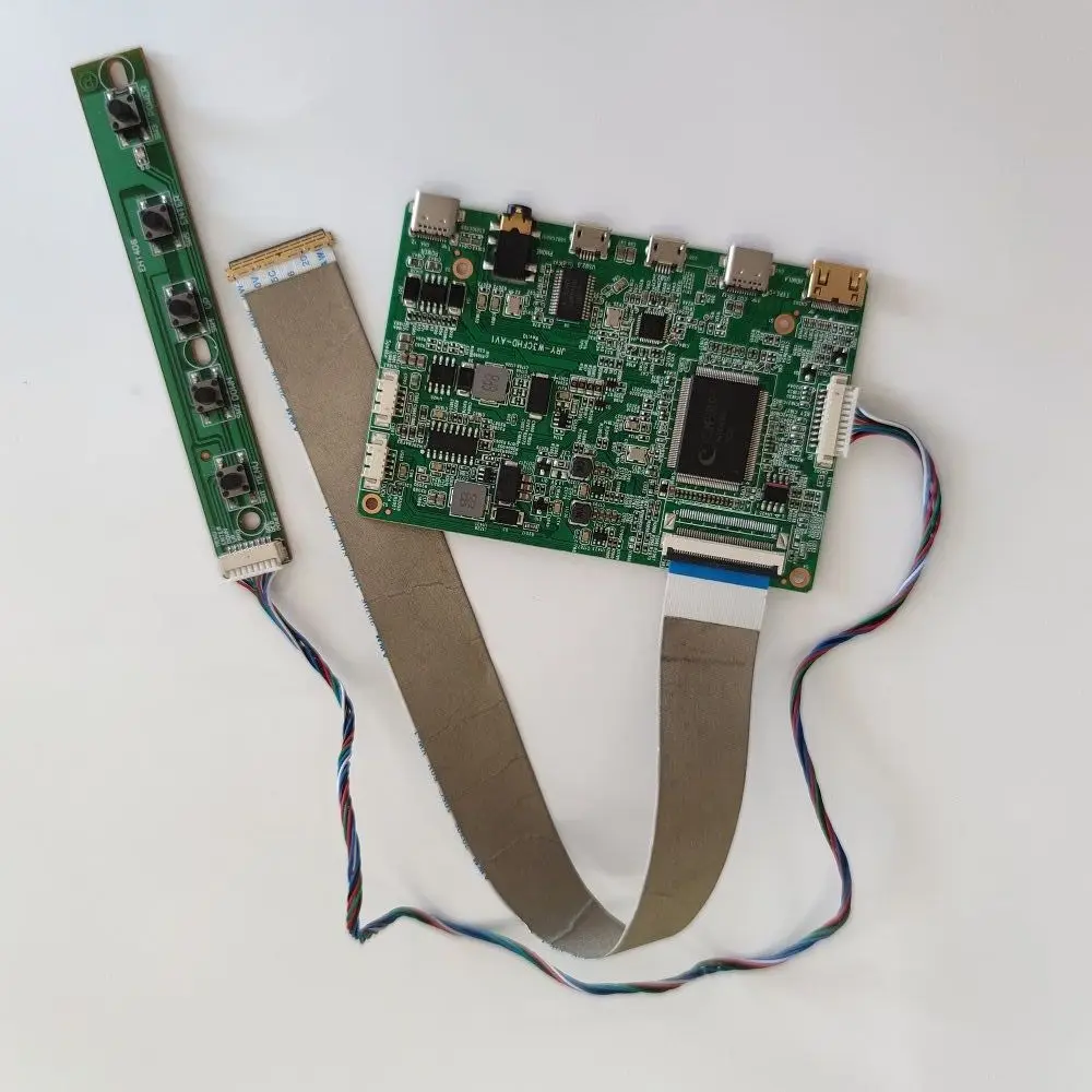 Kit for NV156FHM-T00 NV156FHM-T03 15.6" 1366x768 LCD screen panel micro USB 2 mini HDMI-compatible Type-C EDP controller board
Kit for NV156FHM-T00 NV156FHM-T03 15.6" 1366x768 LCD screen panel micro USB 2 mini HDMI-compatible Type-C EDP controller board